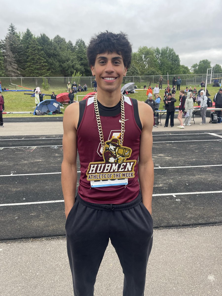 Luis PRs at long jump with a 20-09 jump!