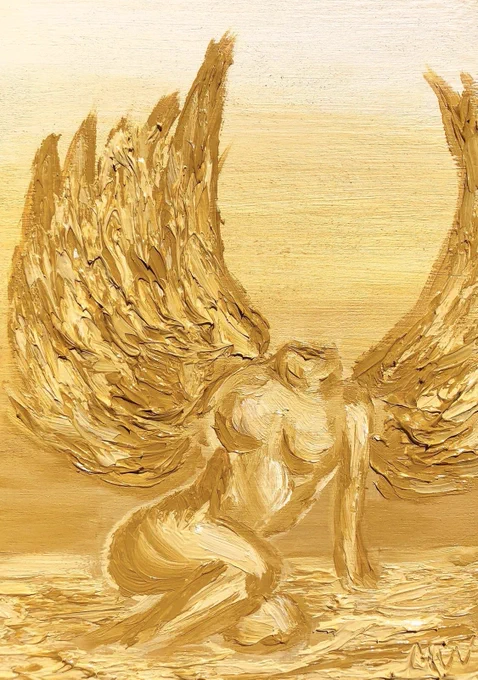 angels painted by me 