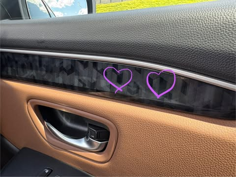 gratefulforbts's tweet photo. My husband got a new car today, and I noticed these tiny, but significant details as we were driving home from the dealership!  ⟭⟬ ⟬⟭
💜@BTS_twt #BTSARMY https://t.co/eJm2Ikidji