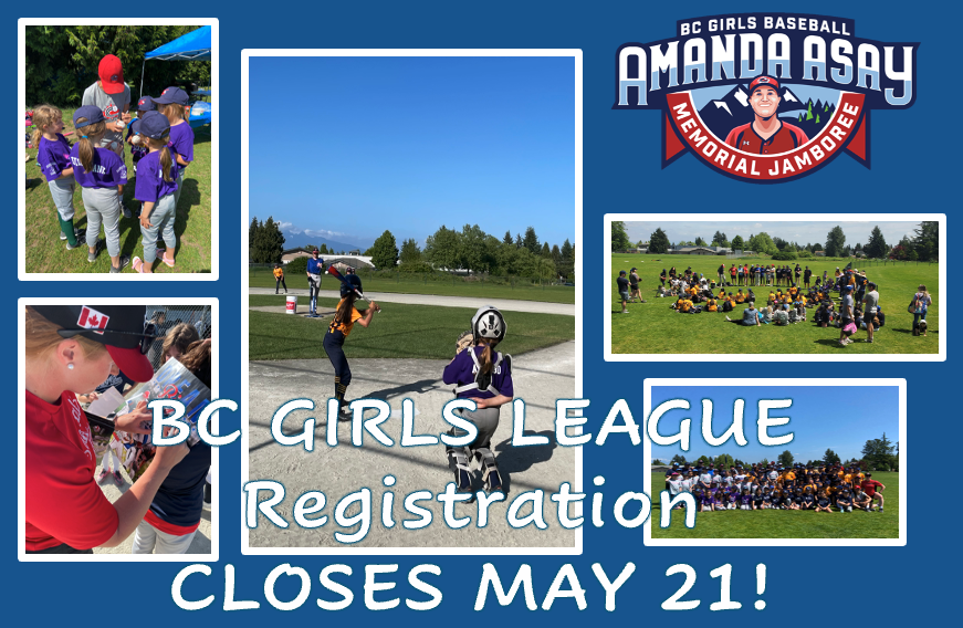 Baseball_BC's tweet photo. ๐ Jamboree Day is HERE!
If youโre at the Amanda Asay Girls Baseball Jamboree today and loving the vibe, guess what? You can do this all season long.
๐ Registration closes May 21 โ Donโt miss out!
๐ฒ Sign up today via the link in bio
#BCGirlsBaseball #GirlsInBaseball #AmandaAsayJamboree #YouthSports