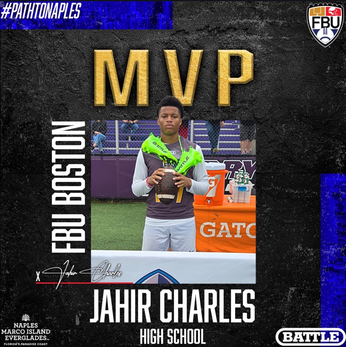 Jahir Charles (@jah413_) on Twitter photo Bless to earn MVP <a href="/FBUcamp/">Football University</a> today!! <a href="/coach_raheem413/">Coach Raheem</a> <a href="/QBCoachGuy1/">QBCoachGuy</a> <a href="/Watson_718/">William Watson</a> <a href="/CoachMartinESA/">Coach Martin</a> <a href="/Coach_JDiBiaso/">Jonathan DiBiaso</a> Bless to earn MVP <a href="/FBUcamp/">Football University</a> today!! <a href="/coach_raheem413/">Coach Raheem</a> <a href="/QBCoachGuy1/">QBCoachGuy</a> <a href="/Watson_718/">William Watson</a> <a href="/CoachMartinESA/">Coach Martin</a> <a href="/Coach_JDiBiaso/">Jonathan DiBiaso</a>
