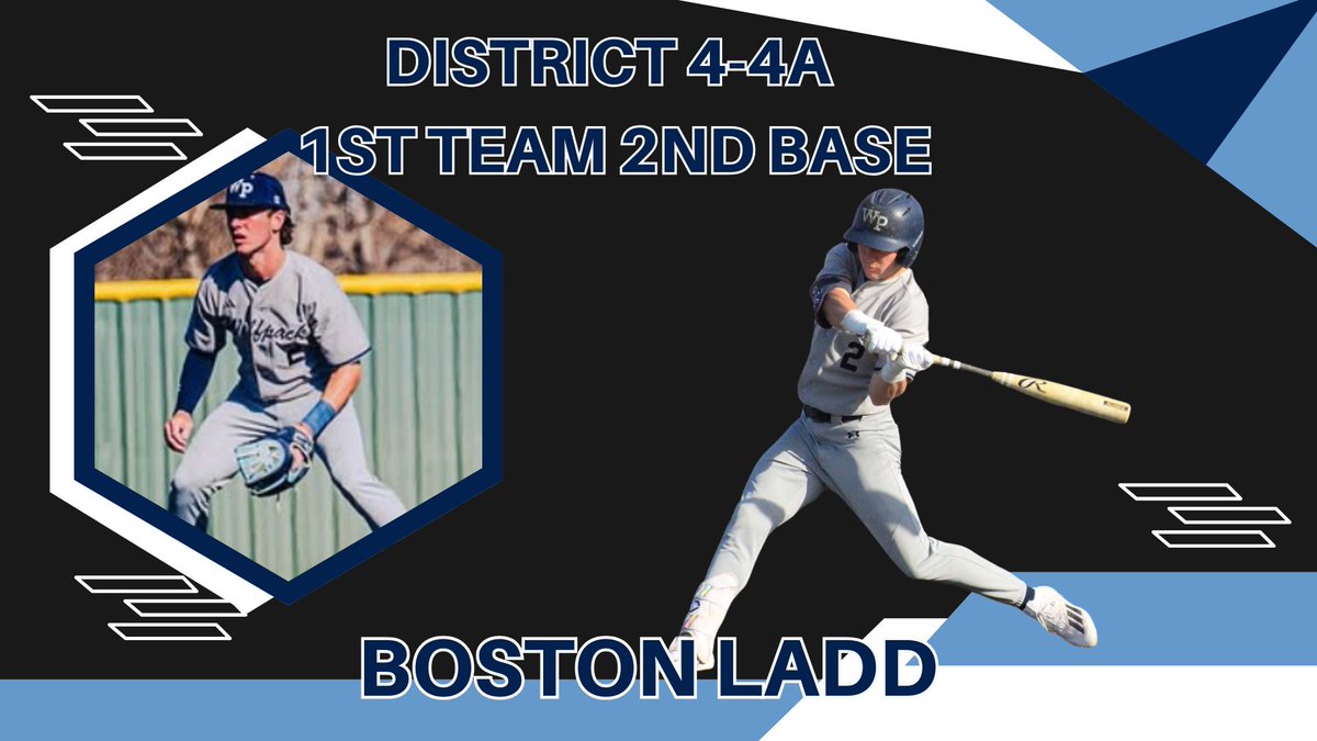 2025 District 4-4A 1st Team 2nd Base