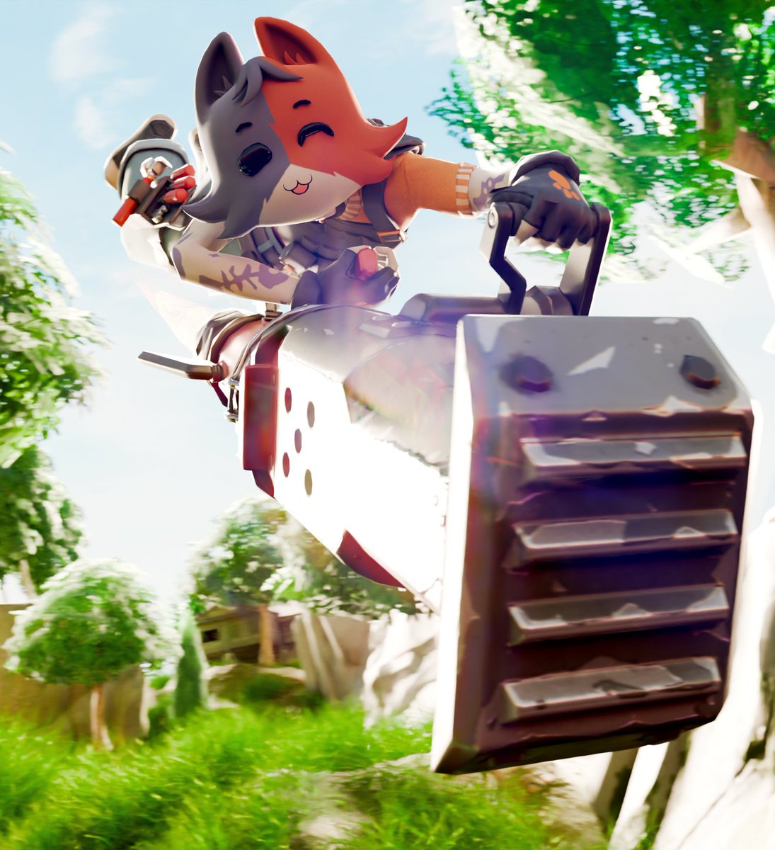 nickylotl's tweet photo. Kit Ram! 😼💥#CateMeowdy #RocketRam #FortniteArt #Fortnite https://t.co/ZT7jPXQQAX
