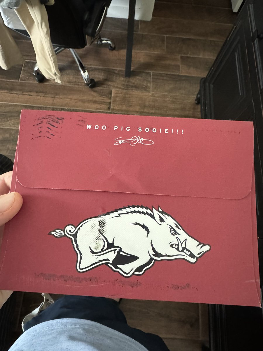 Canon Bronson (@bronson_canon) on Twitter photo Thank you <a href="/RazorbackFB/">Arkansas Razorback Football</a> for the mail 🐗 <a href="/CoachMTurner/">Coach Morgan Turner</a> <a href="/CoachSamPittman/">Coach Sam Pittman</a> <a href="/TheHallFootball/">Charger Football</a> Thank you <a href="/RazorbackFB/">Arkansas Razorback Football</a> for the mail 🐗 <a href="/CoachMTurner/">Coach Morgan Turner</a> <a href="/CoachSamPittman/">Coach Sam Pittman</a> <a href="/TheHallFootball/">Charger Football</a>