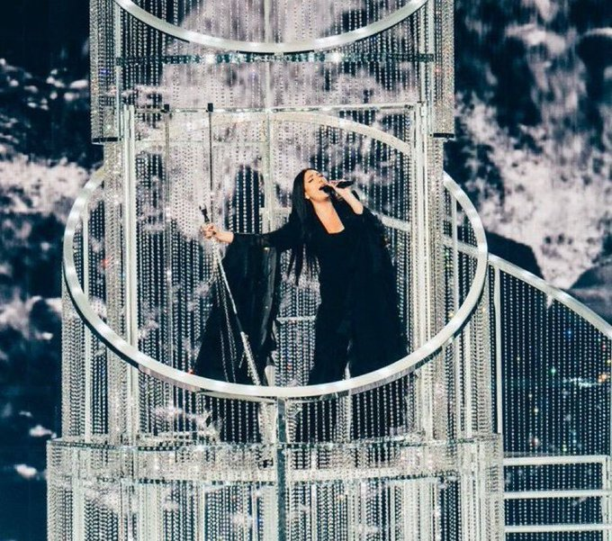 VividProwess's tweet photo. Israel's win of second place in Eurovision 2025, despite mainstream media claiming daily that the world hates Israel, shows they're lying.

The sane and reasonable world stands with Israel!

What a night! 🇮🇱💙 https://t.co/2LjvKTf7ac