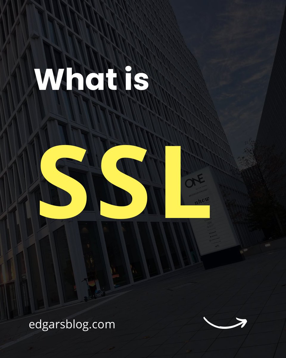 edgarsblog's tweet photo. 🔒SSL (Secure Sockets Layer) is a protocol that encrypts data between your browser and a website. It keeps sensitive info—like passwords, personal data, and payment details—safe from hackers.
🛡️If a website has HTTPS, it’s using SSL. 
#ssl #CyberSecurity #domain #hosting https://t.co/rlJbREdXmd