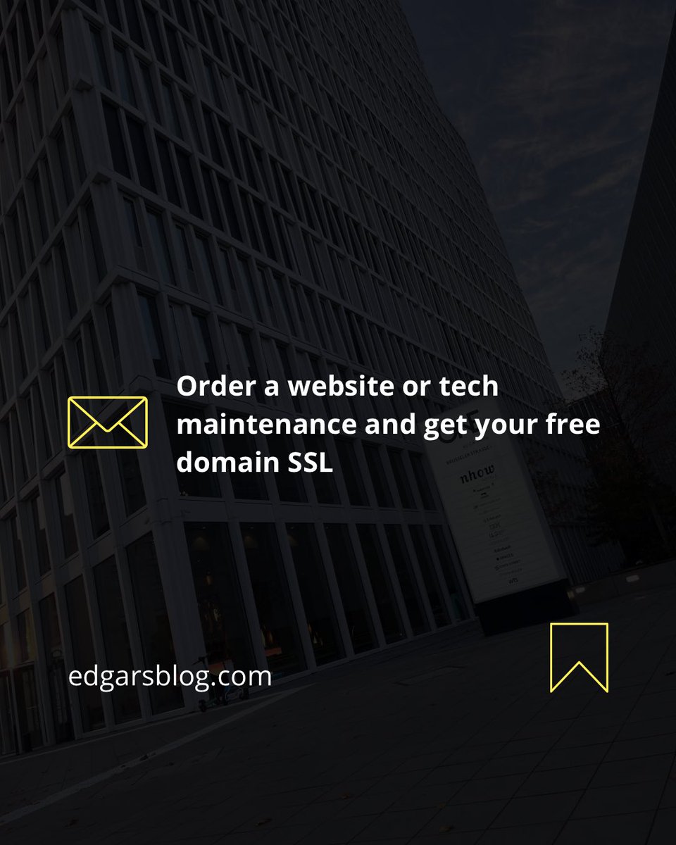 edgarsblog's tweet photo. 🔒SSL (Secure Sockets Layer) is a protocol that encrypts data between your browser and a website. It keeps sensitive info—like passwords, personal data, and payment details—safe from hackers.
🛡️If a website has HTTPS, it’s using SSL. 
#ssl #CyberSecurity #domain #hosting https://t.co/rlJbREdXmd