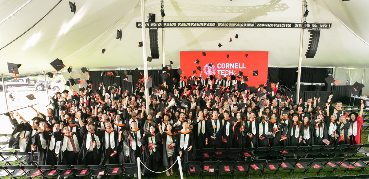 Cornell Tech (@cornell_tech) on Twitter photo Congratulations to the Class of 2025! You came to Cornell Tech with big dreams and left with bold accomplishments — the future is yours to design, build, and lead. 🎓🎉
#CornellTech #BuildingVentures #EducatingLeaders #CreatingTechnologies <a href="/Cornell/">Cornell University</a> Congratulations to the Class of 2025! You came to Cornell Tech with big dreams and left with bold accomplishments — the future is yours to design, build, and lead. 🎓🎉
#CornellTech #BuildingVentures #EducatingLeaders #CreatingTechnologies <a href="/Cornell/">Cornell University</a>