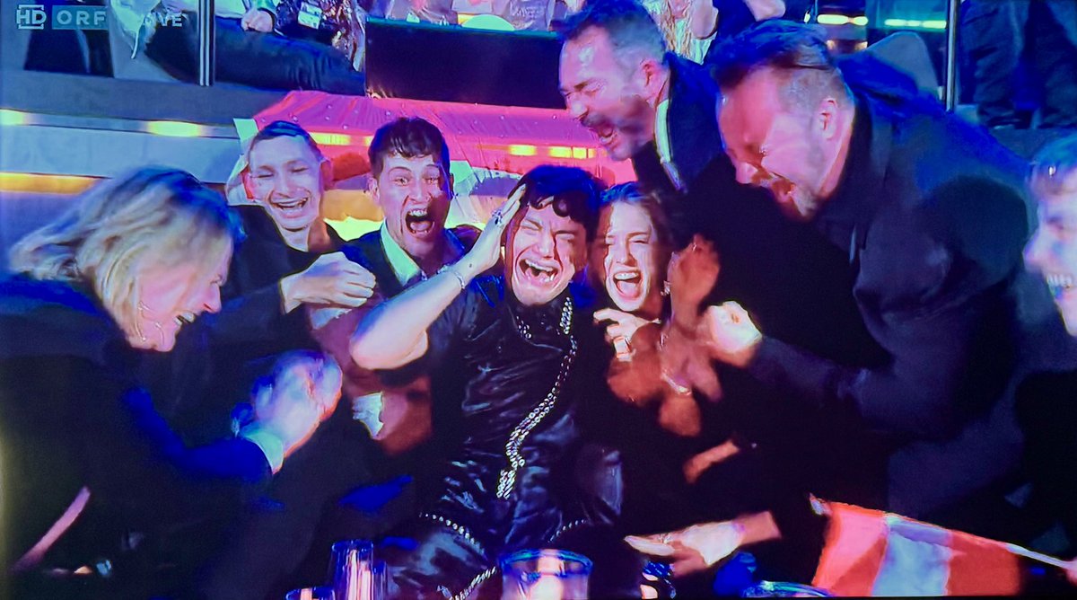 Gratuliere JJ and Team! Nächstes Jahr sind wir also in 🇦🇹 beim #ESC25 #Eurovision #Österreich