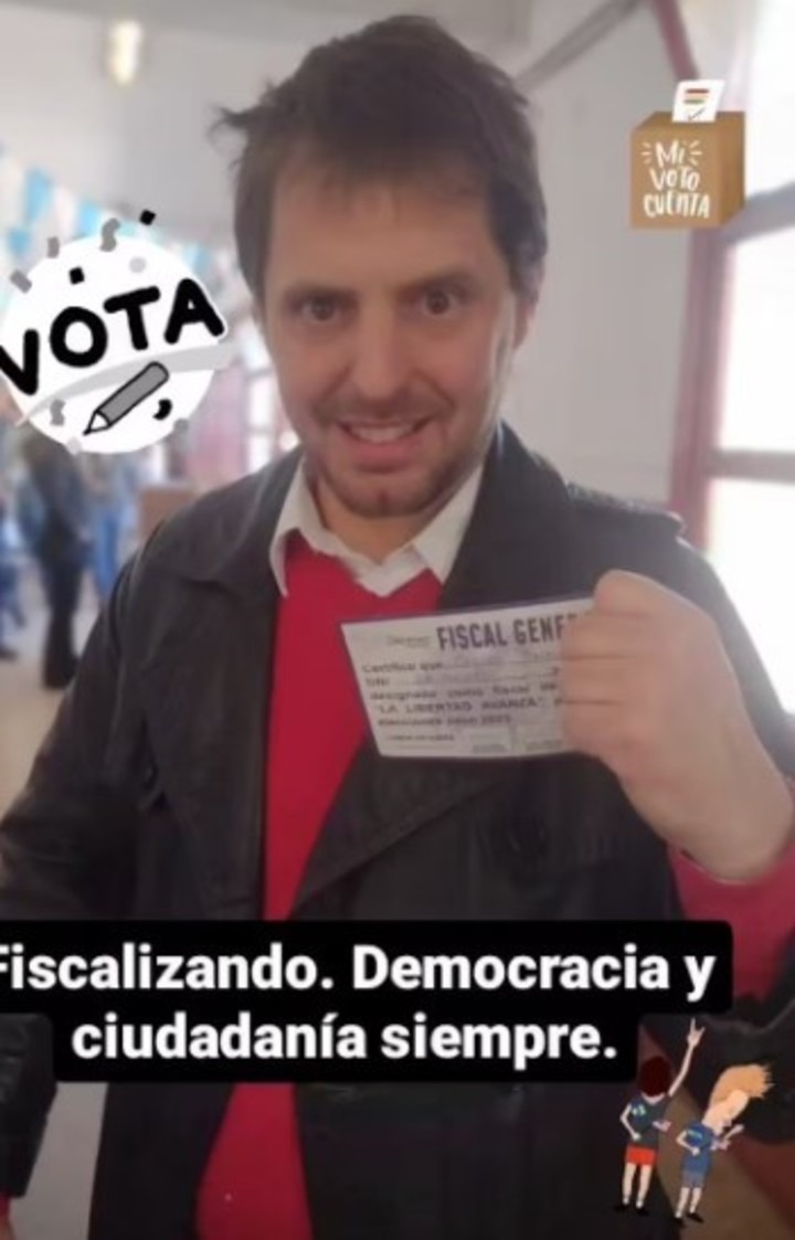 Mañana muchos van a trabajar por la democracia

Uno no va a estar: Mariano Barbieri, fiscal en 2021, éramos muy pocos. Fue asesinado por un fisura en 2023

Tenemos que ir a votar por él, por su familia y por todos los que queremos vivir con libertad y orden

Justicia por Mariano
