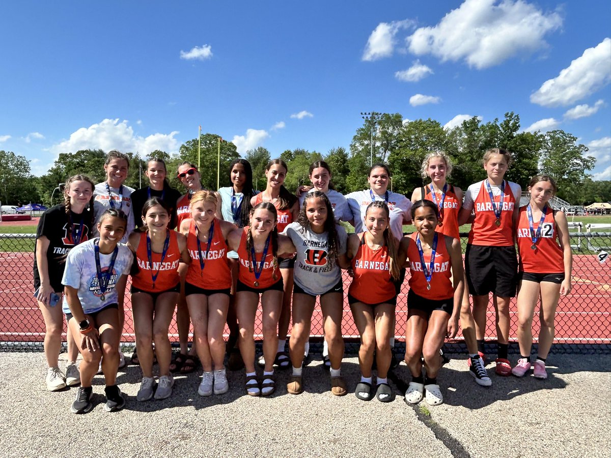 Ms. Kane (@coachkane_bhs) on Twitter photo MONSTER day 1 of Group 2 South Sectionals!!! 14 are moving on to Group 2 Champs so far- never in my 10 years of coaching this team have we had so many advance! The girls go into Day 2 in 2nd place- we are excited to see what they can do!
<a href="/bengalpride67/">John Germano</a> <a href="/BarnegatSchools/">Dr. Brian Latwis</a> MONSTER day 1 of Group 2 South Sectionals!!! 14 are moving on to Group 2 Champs so far- never in my 10 years of coaching this team have we had so many advance! The girls go into Day 2 in 2nd place- we are excited to see what they can do!
<a href="/bengalpride67/">John Germano</a> <a href="/BarnegatSchools/">Dr. Brian Latwis</a>