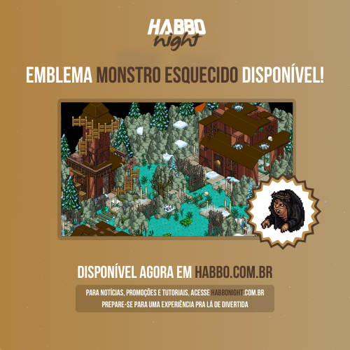 Coberto por névoa densa e águas traiçoeiras, o pântano de Moreau esconde horrores deformados e segredos esquecidos. Dizem que algo vive nas profundezas... e não gosta de visitantes. 🐟🦑💀🌫️

Emblema Monstro Esquecido já disponível!

📰 Tutorial: habbonight.com.br/noticia/10973-…