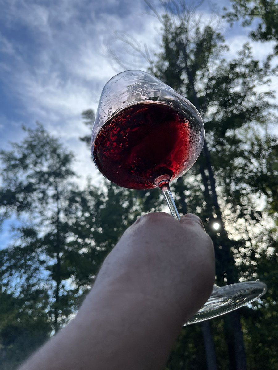 The 2019 Summus is having a moment.  It needs some cellaring.  #Tuscanvines