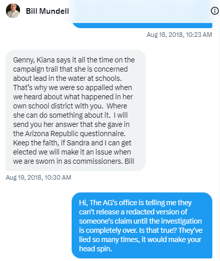 #GettheLeadOut #ScienceIsReal #TruthMatters (@safeh2o4schools) on Twitter photo <a href="/danielforaz/">Daniel Hernandez</a> This Kiana Sears?
The prev Board member who has allowed AZ's largest school district to lie to every parent about the safety of their water. <a href="/danielforaz/">Daniel Hernandez</a> This Kiana Sears?
The prev Board member who has allowed AZ's largest school district to lie to every parent about the safety of their water.