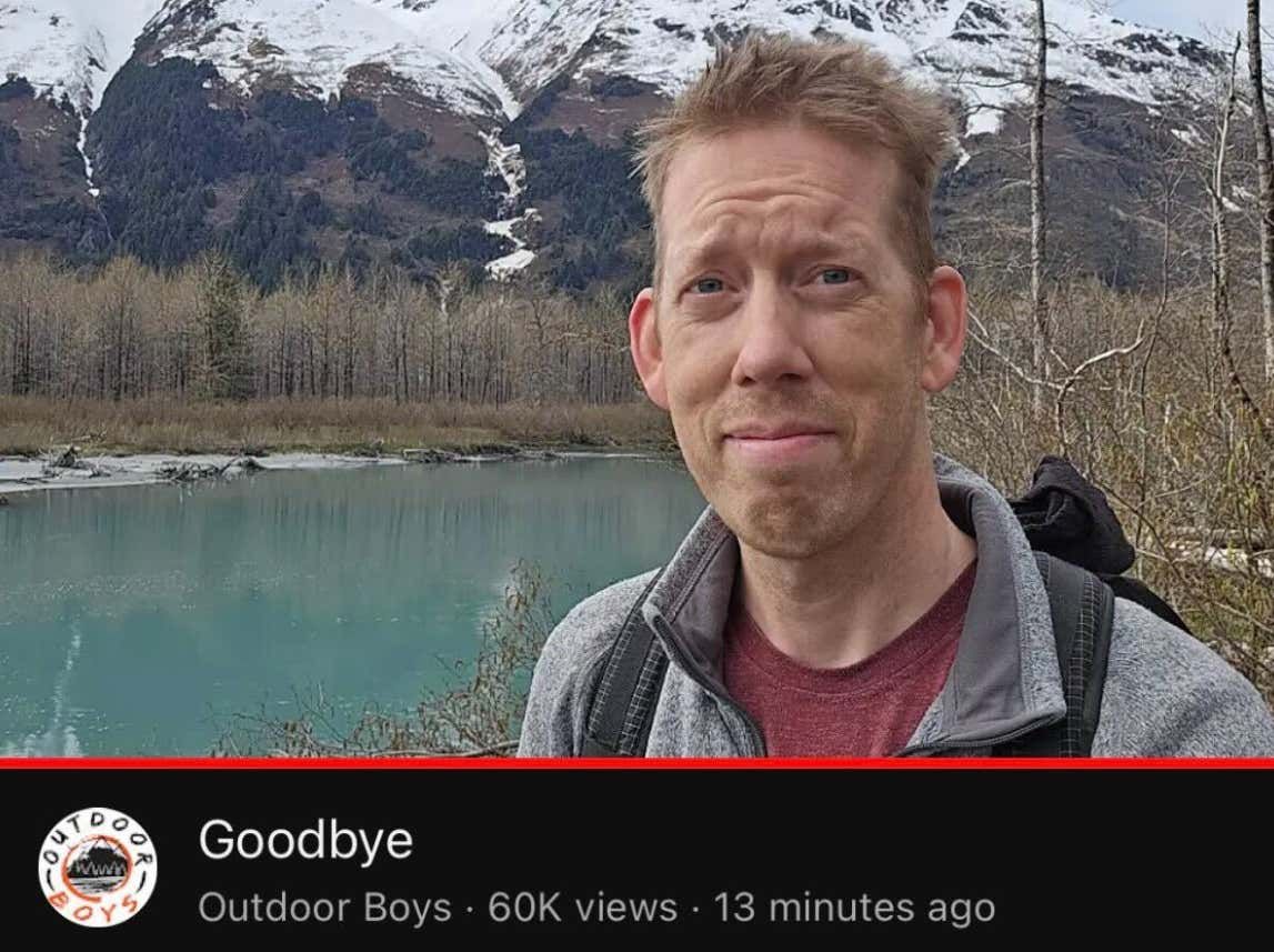 RIP To A Legend, Luke From Outdoor Boys Just Retired From YouTube To Focus On His Family After Gaining 12 MILLION Subscribers Past 18 Months