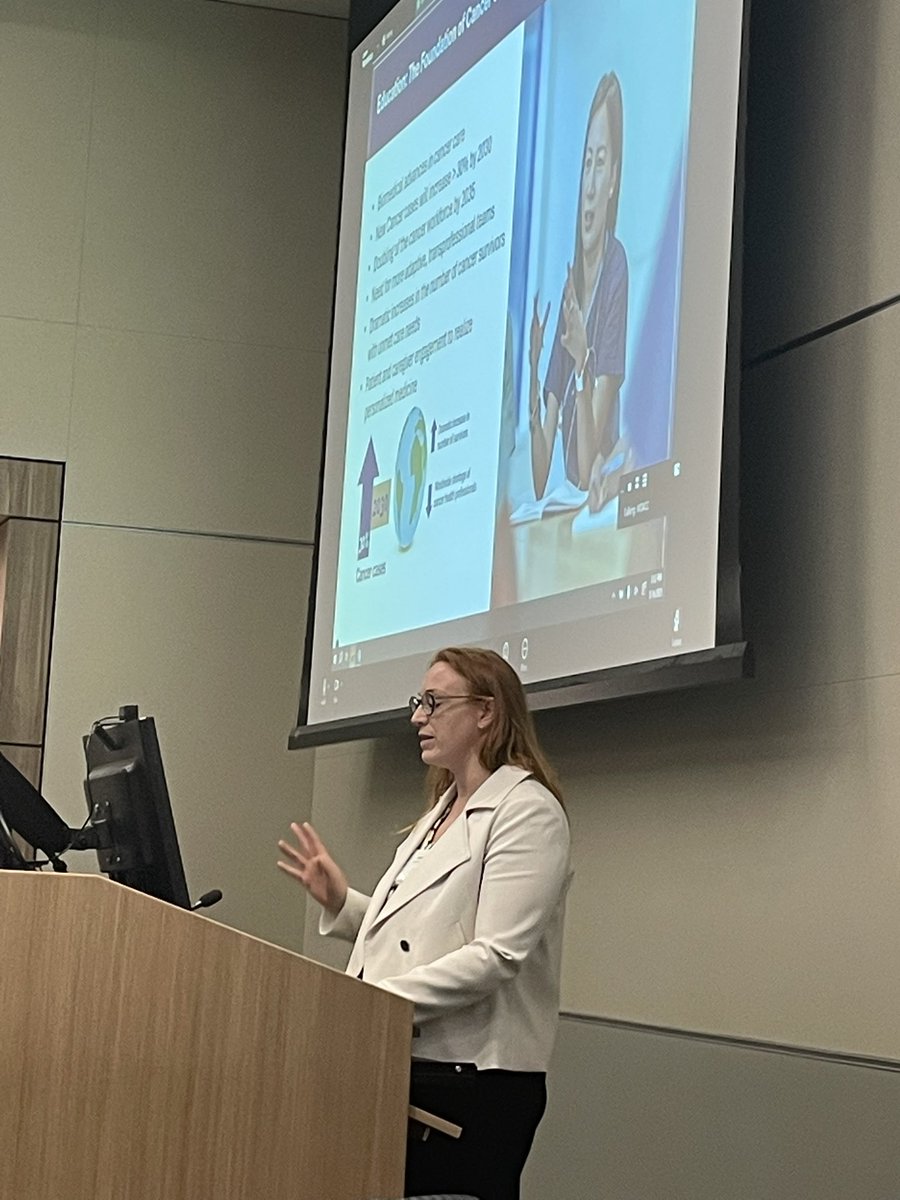 ROECSG (Rad Onc Education Collab Study Group) (@roecsg) on Twitter photo Excellent keynote 🔑 talk by <a href="/MeredithGiulia1/">Meredith Giuliani</a> from <a href="/pmcancercentre/">Princess Margaret Cancer Centre</a> 🇨🇦, a luminary and leader in #meded and patient education, whose efforts embodied this year's theme of
“Radiation Oncology Education as a Driver of Patient-Centered Care" Excellent keynote 🔑 talk by <a href="/MeredithGiulia1/">Meredith Giuliani</a> from <a href="/pmcancercentre/">Princess Margaret Cancer Centre</a> 🇨🇦, a luminary and leader in #meded and patient education, whose efforts embodied this year's theme of
“Radiation Oncology Education as a Driver of Patient-Centered Care"
