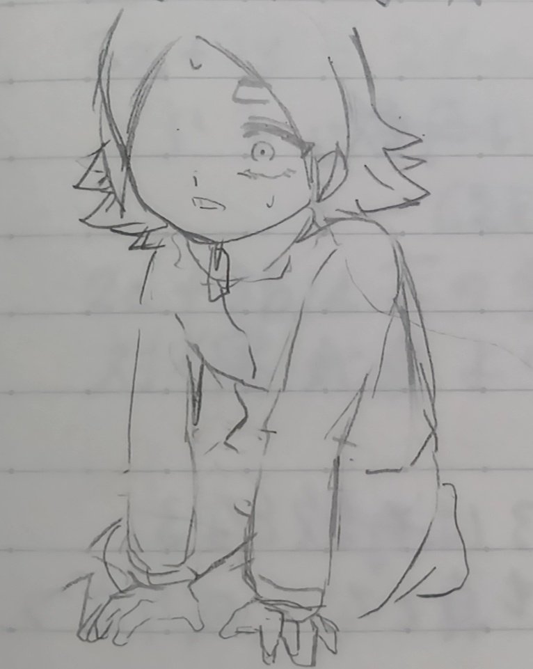 TACHIAGA_RI_YO's tweet image. しろー絶望顔性癖部