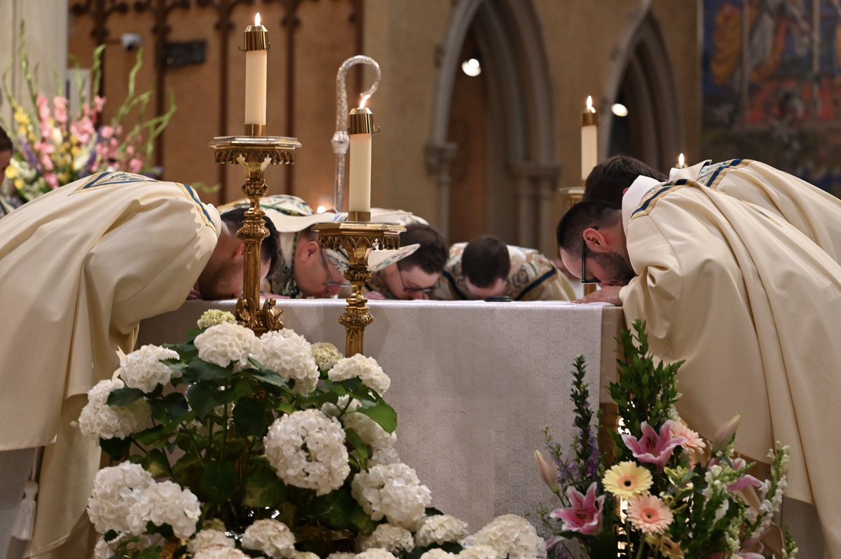 Our prayers and congratulations to the newest priests of the <a href="/DIOCESEofCLE/">Diocese of Cleveland</a> !!

#PriesthoodOrdination2025
