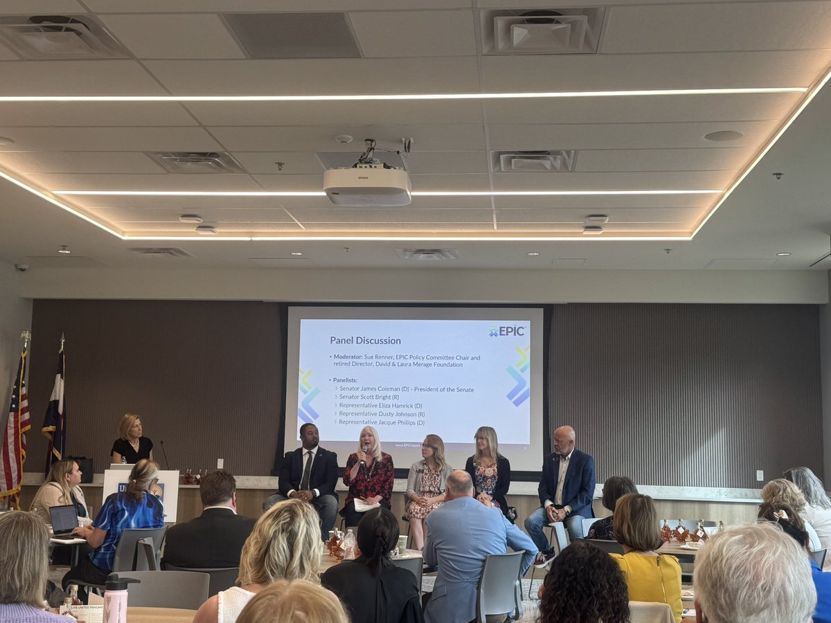What a great opportunity to talk with the great supporters of EPIC and Mile High United Way! Education and Early Childhood Education are making great strides in Colorado and I’m honored to be a part of that!