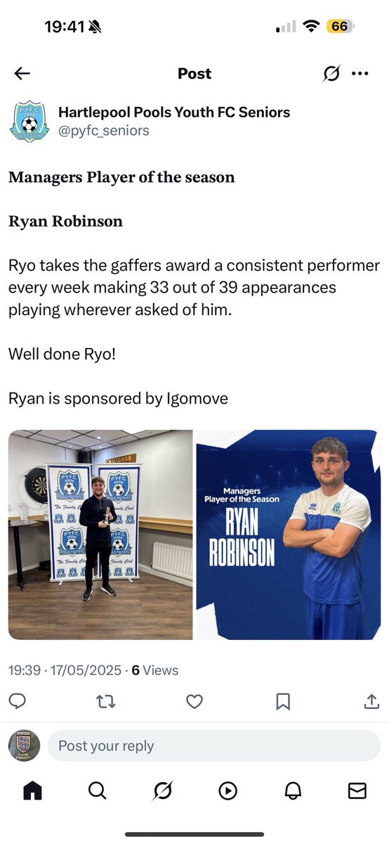 3Hartlepool's tweet photo. Well in fellas 💙 @shayHackworth07 @Jamie_Tumilty9 https://t.co/QKLA1wV8ZH