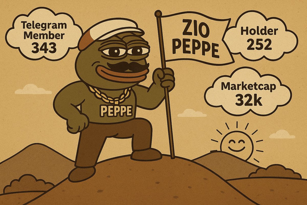 $Peppe

— Today is Saturday, everyone is resting, no movements were observed, but this is not an indicator, because we are on the team <a href="/OhMyJackEth/">OhMyJack</a> , but brings things to millions

HNKYpkaGUaBf3QskmSxkhaJxTAxiEbdbnc7VoJgJpump