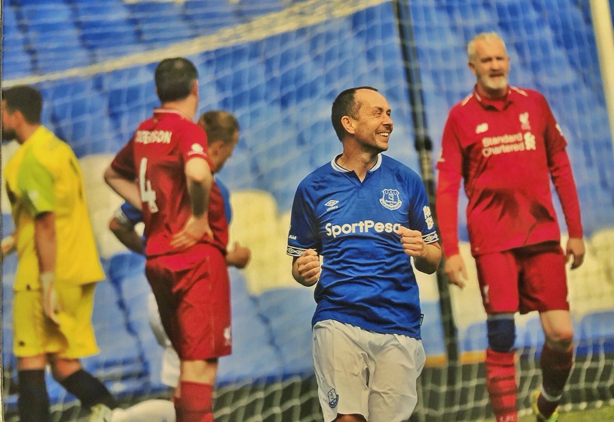 Goodison Goodbye.
None of us are ready for tomorrow.
From Pele, Eusabio to Tony Hibbert, oh and that time I scored against the Redmen in the Gwladys Street for Football Aid 💙

#GoodisonPark #GoodbyeGoodison #Everton