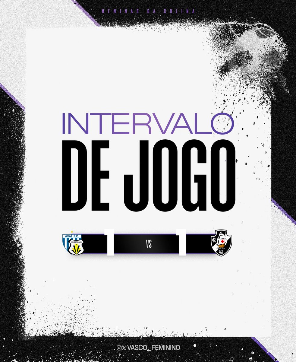 vasco_feminino's tweet photo. Fim de 1º tempo no Salézio Kindermann!
#AvaxVAS 1️⃣-1️⃣
#BrasileiroA2
#VascoDaGama https://t.co/b5uGIjXWEq