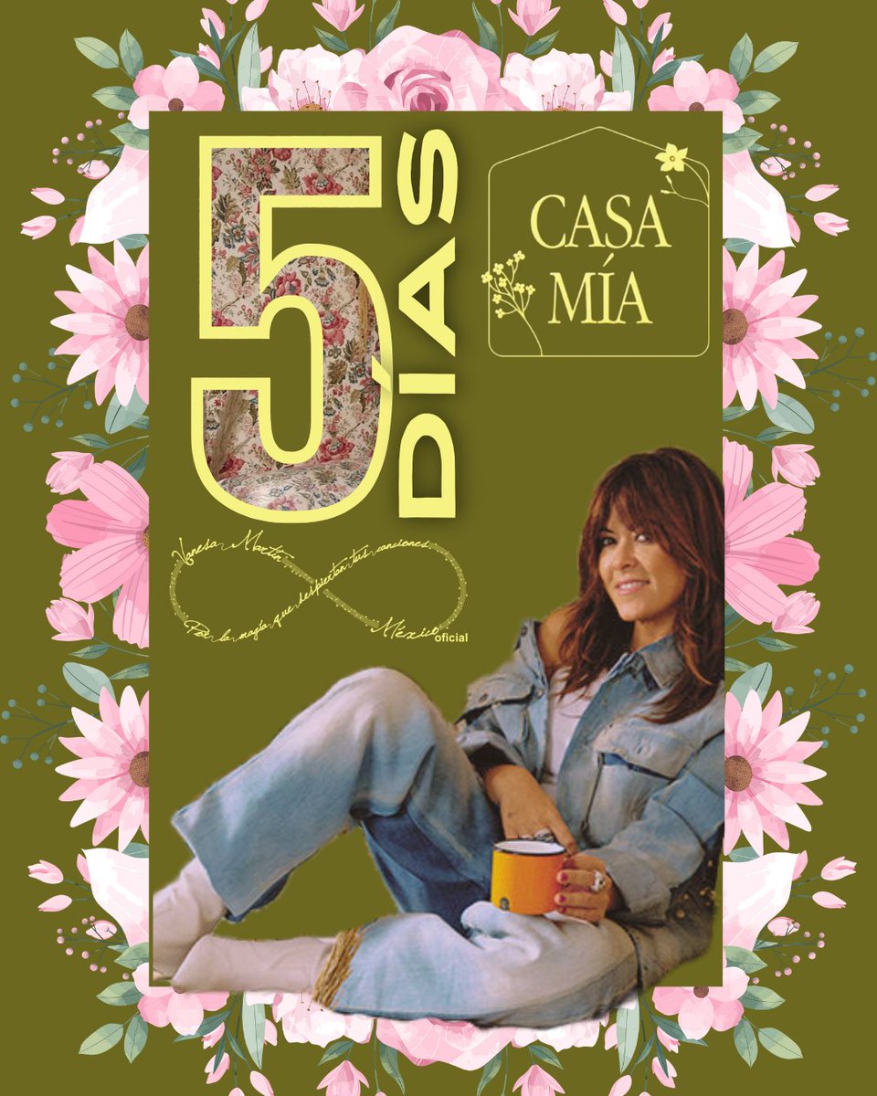 VanesaMartinMex's tweet photo. Saquemos la manita y comencemos a bajar los dedos 🖐🏽😃💥💥💥 #CasaMía #CuentaRegresiva #QuedaMenos 

@vanesamartin_ @UMusicMexico @UniversalSpain @UniversalMusica @Rlm_es @DucampLive @Muziek_mx @ocesa_pop @fansmxoficial #VanesaMartinMx #VanesaMartín #VMMCFO #FMO https://t.co/sdGoMWWov0