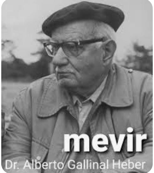El Dr. Alberto Gallinal Heber fue el creador y fundador de Mevir , el mayor proyecto de la historia Uruguaya en solución Habitacional, si existiera hoy dirían que es un facho ,un rico , un oligarca , un y un y un , este hombre solo pensó en los pobres ,siendo rico .