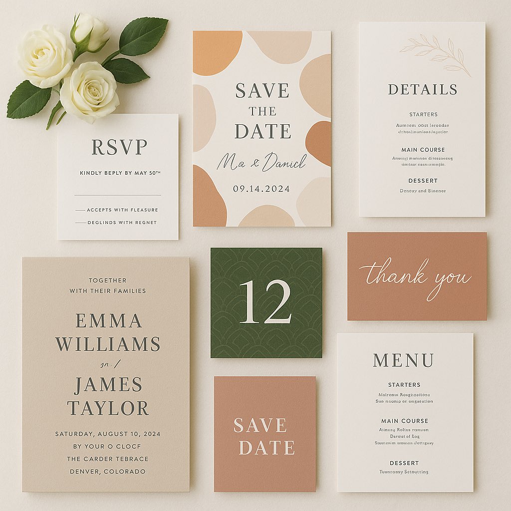 Simonjohndesign's tweet photo. Weddings deserve more than a template.
At Simon John Designs, we create bespoke wedding stationery that tells your story with elegance and detail — from RSVP to reception.

Designed. Printed. Unforgettable.

#WeddingStationery #IrishDesign #BespokeInvites #WeddingDesign https://t.co/EgfE4woWgP