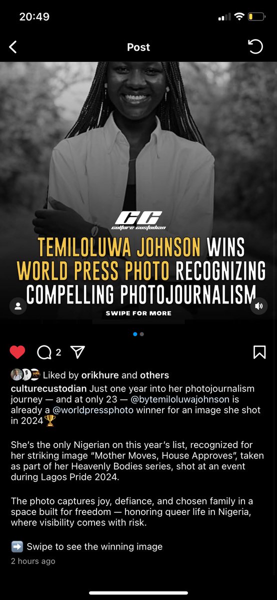Grey. (@temmyjayy) on Twitter photo itโs a year and 5 months ooo
but okay๐๐
excited about this
thanks to <a href="/PrideInLagos/">Queercity Media and Productions</a> for keep in the resistance alive! itโs a year and 5 months ooo
but okay๐๐
excited about this
thanks to <a href="/PrideInLagos/">Queercity Media and Productions</a> for keep in the resistance alive!