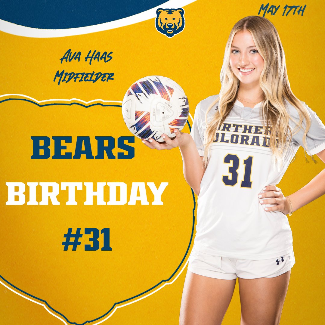 Wishing a very happy birthday to forward Ava Haas! 🎉

#BearWitness X #BearBirthdays