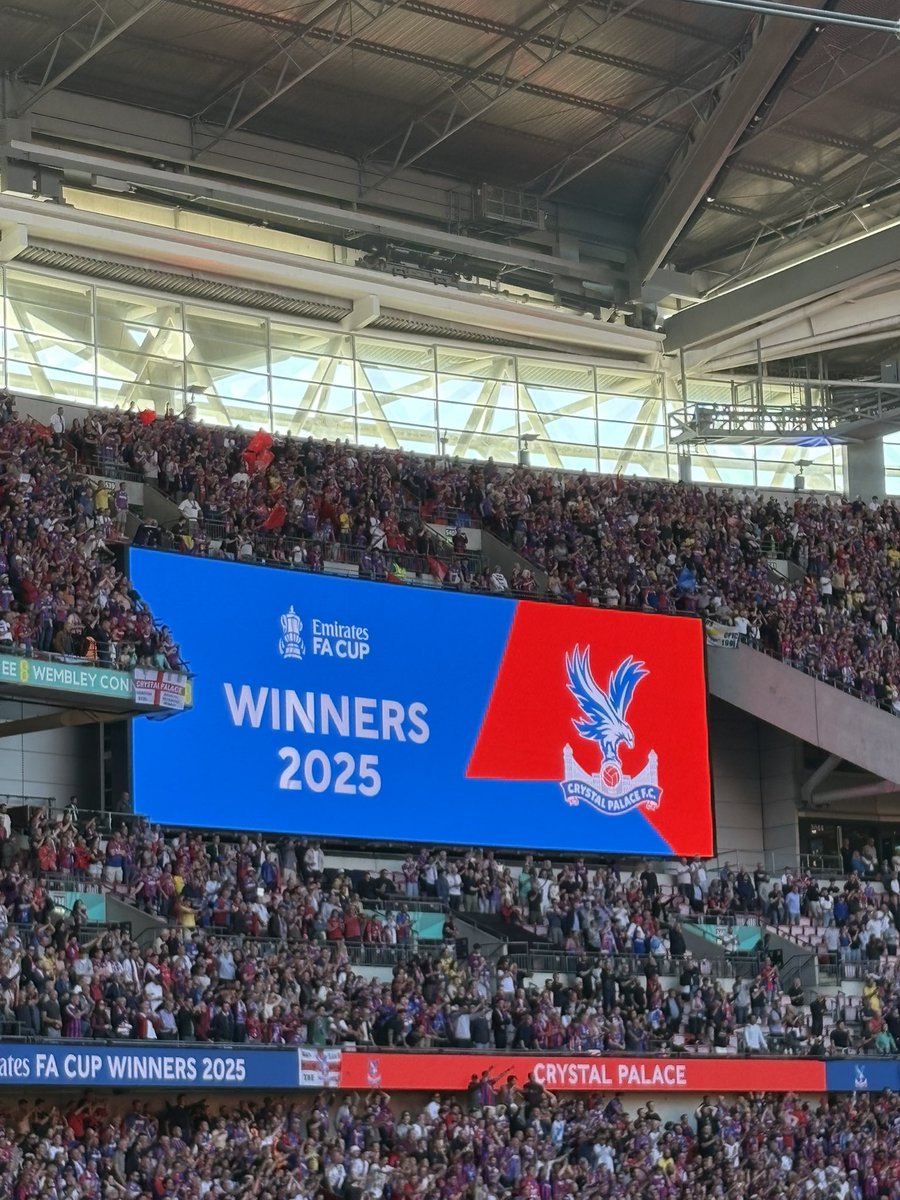 little old palace. fa cup winners 2025.
for you alfie atkins.❤️💙