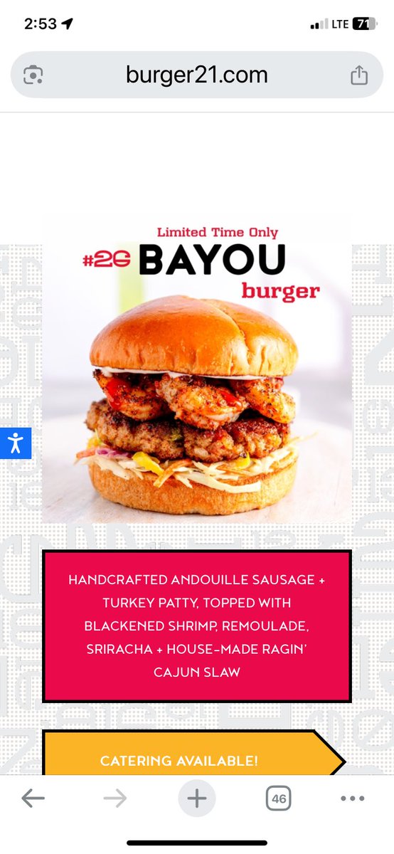 GraphicsChyk's tweet photo. Took my neurodivergent son to get the Bayou Burger shown on the website but at the restaurant it was a different burger on the menu. Thanks @MyBurger21 for disappointing my son. https://t.co/30hiXrVq4V