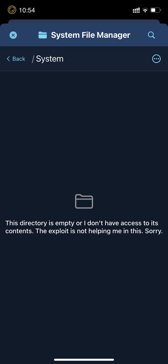 younazzz's tweet photo. @FCE365 Why this keeps happening although am jailbroken https://t.co/KQojvlaJOm