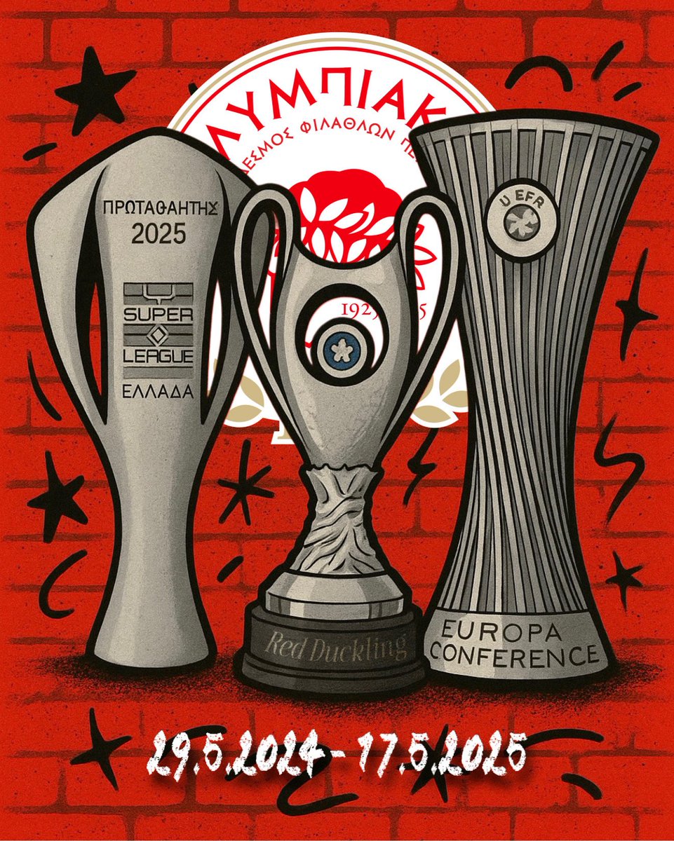 RedDuckling's tweet photo. ΠΡΩΤΑΘΛΗΜΑ ΚΑΙ ΚΥΠΕΛΛΟ ΚΑΙ ΕΥΡΩΠΑΪΚΟ. https://t.co/Q8gETltG1n