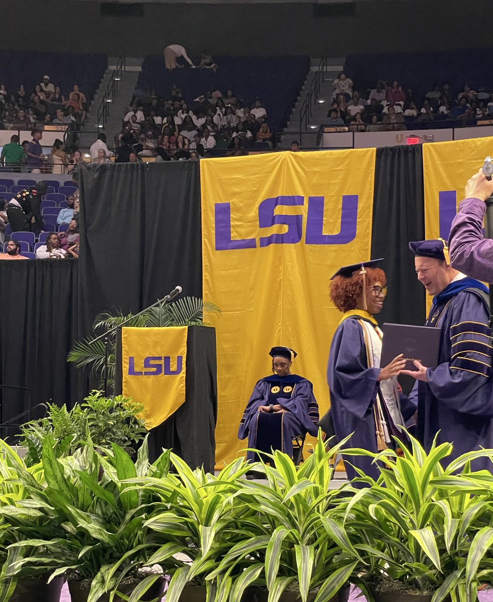 SpanishLSU's tweet photo. Dear Class of 2025 — you did it! We are incredibly proud of your achievements, your resilience, and all the unforgettable memories you’ve made along the way. 

Congratulations, Tigers! 🐯💜💛
#HSS #lsu25 #LSU #LSUHSS
 #LSU25 #ForeverLSU #LSU #spanish #hispanicstudies https://t.co/zGcOQGy8D9