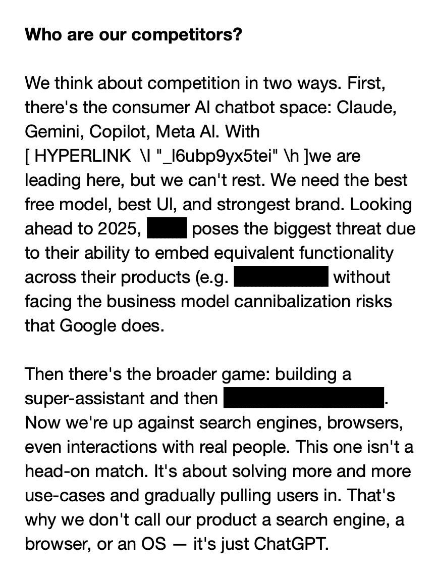 From the google lawsuit: Guess they’re referring about Meta here (as said by MBI - Mostly Borrowed Ideas).