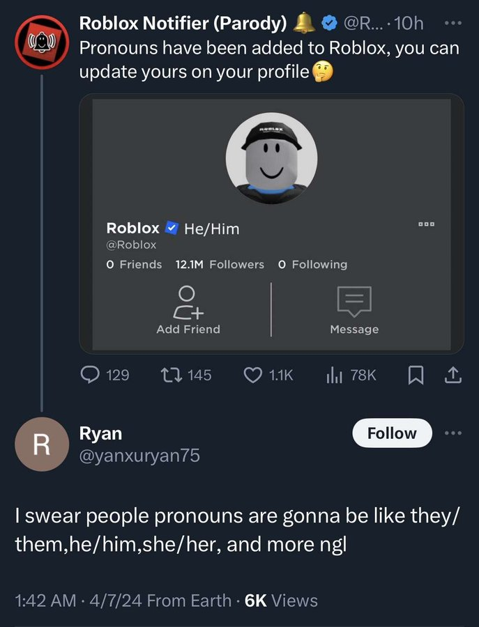 Roblox Takes (@RobloxTakes) / Posts / X