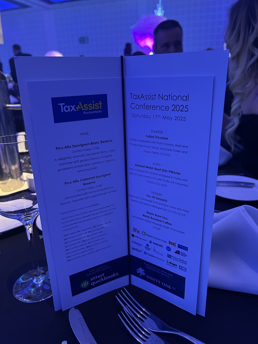 Fosters_PI's tweet photo. The Gala Dinner is about to start….⁦@TaxAssistFranUK⁩ https://t.co/oA4EJgl6jN