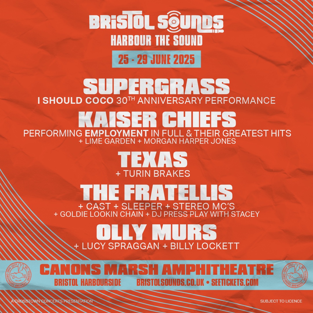 Bristol harbour is going to be stacked with some amazing acts this June! Which date are you coming to? 

Keep your eyes peeled for more announcements soon 👀