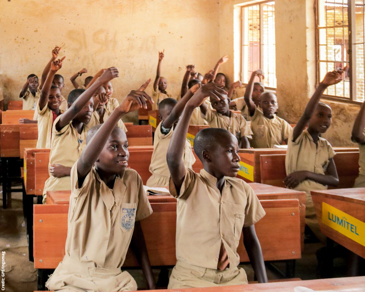 Global Partnership for Education (@gpforeducation) on Twitter photo "Eating at school has helped me and I can easily focus."
For Fabrice from 🇧🇮 #Burundi, learning has become easier.
🥘 With support from GPE and <a href="/WFP/">World Food Programme</a>, the government is prioritizing school meals to ensure the wellbeing of children in food-insecure areas.
#FundEducation "Eating at school has helped me and I can easily focus."
For Fabrice from 🇧🇮 #Burundi, learning has become easier.
🥘 With support from GPE and <a href="/WFP/">World Food Programme</a>, the government is prioritizing school meals to ensure the wellbeing of children in food-insecure areas.
#FundEducation