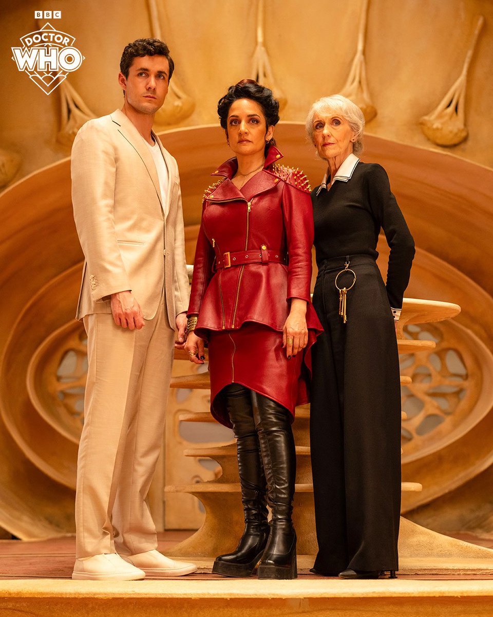 Meet the Unholy Trinity.... 

Archie Panjabi joins #DoctorWho as legendary character the Rani!