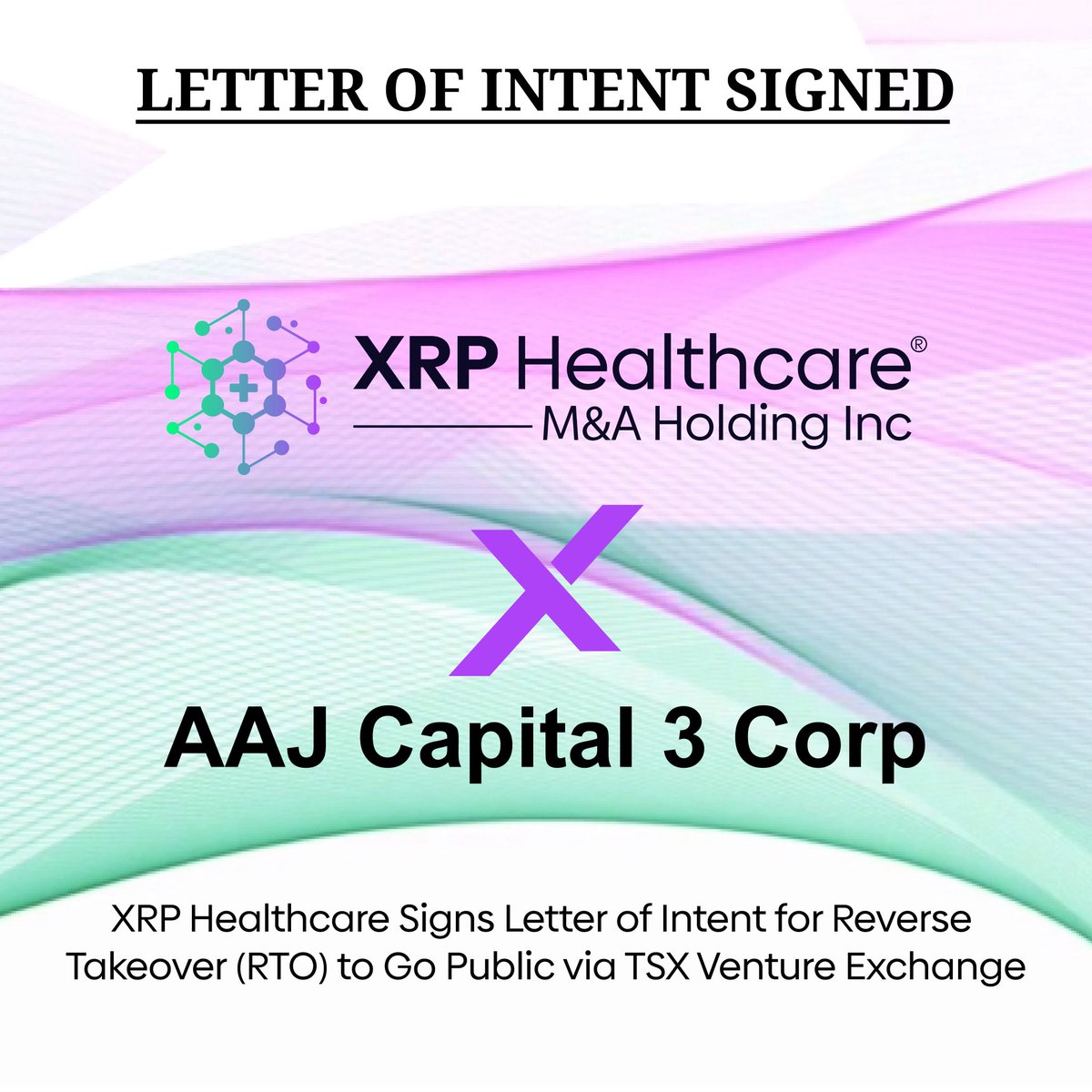 XRP Healthcare Signs LOI with AAJ Capital 3 Corp to List on TSX Venture Exchange, Locked in at $15M CAD Valuation.

A major step toward going public and scaling our M&amp;A + AI strategy in African healthcare.

More here:
thenewswire.com/press-releases…