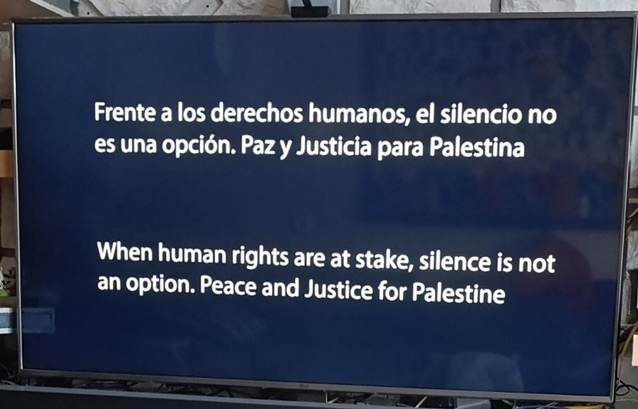 HONOR <a href="/rtve/">RTVE</a> poniendo esto en la intro de Eurovisión. A mamar <a href="/estadoisrael/">Noticias de Israel</a>