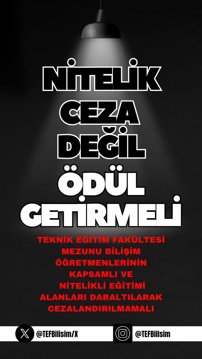 #TEFHakkiniGeriİstiyor

<a href="/_aliyalcin_/">Ali YALÇIN</a> <a href="/RamazanCakirci/">Ramazan Çakırcı</a>