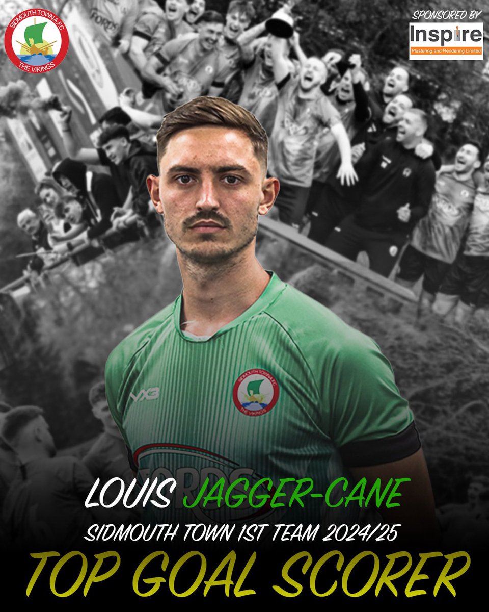 Sidmouth Town AF(C) (@sidmouthtownafc) on Twitter photo 2️⃣9️⃣ goals in all competitions, top goalscorer in <a href="/swpleague/">WALTER C. PARSON PENINSULA LEAGUE</a> this year ⚽️
Sidmouth Town 1st team Top Goalscorer Of The Year Award goes to Louis Jagger-Cane 🏆
#UTV💚 #Vikings 2️⃣9️⃣ goals in all competitions, top goalscorer in <a href="/swpleague/">WALTER C. PARSON PENINSULA LEAGUE</a> this year ⚽️
Sidmouth Town 1st team Top Goalscorer Of The Year Award goes to Louis Jagger-Cane 🏆
#UTV💚 #Vikings