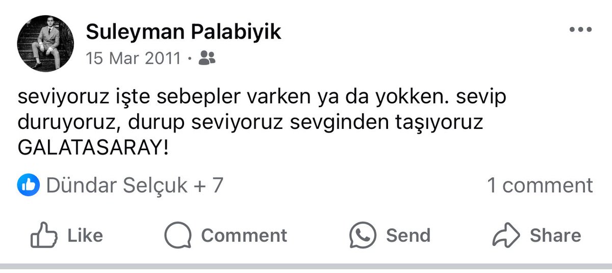 20’li yaşlarımda bana neler etmiş Galatasaray’ım.