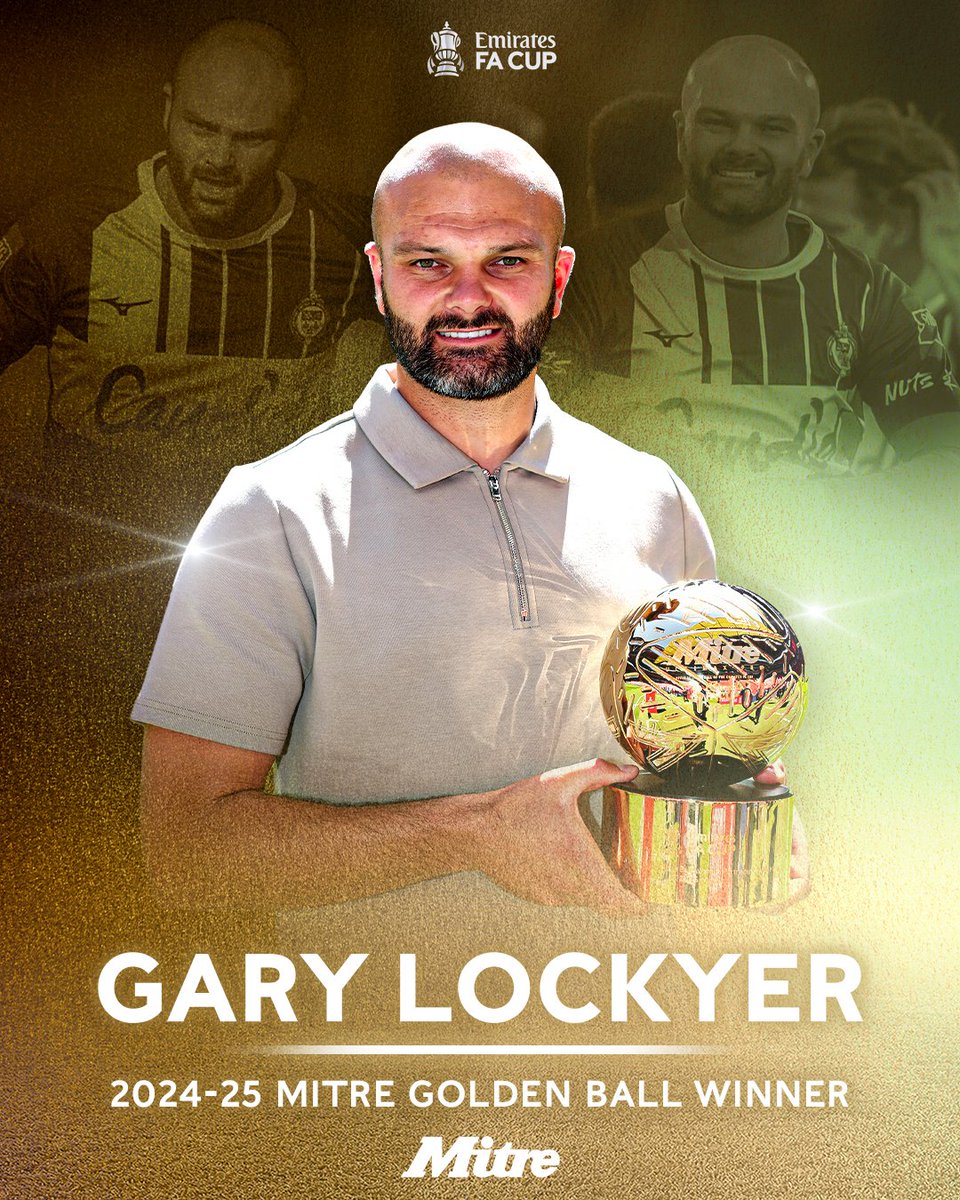 Emirates FA Cup (@emiratesfacup) on Twitter photo After scoring 10 goals in the #EmiratesFACup this season, <a href="/AshfordUnitedFC/">Ashford United FC</a>'s Gary Lockyer is your <a href="/MitreSports/">Mitre Sports</a> Golden Ball winner 🏆 After scoring 10 goals in the #EmiratesFACup this season, <a href="/AshfordUnitedFC/">Ashford United FC</a>'s Gary Lockyer is your <a href="/MitreSports/">Mitre Sports</a> Golden Ball winner 🏆