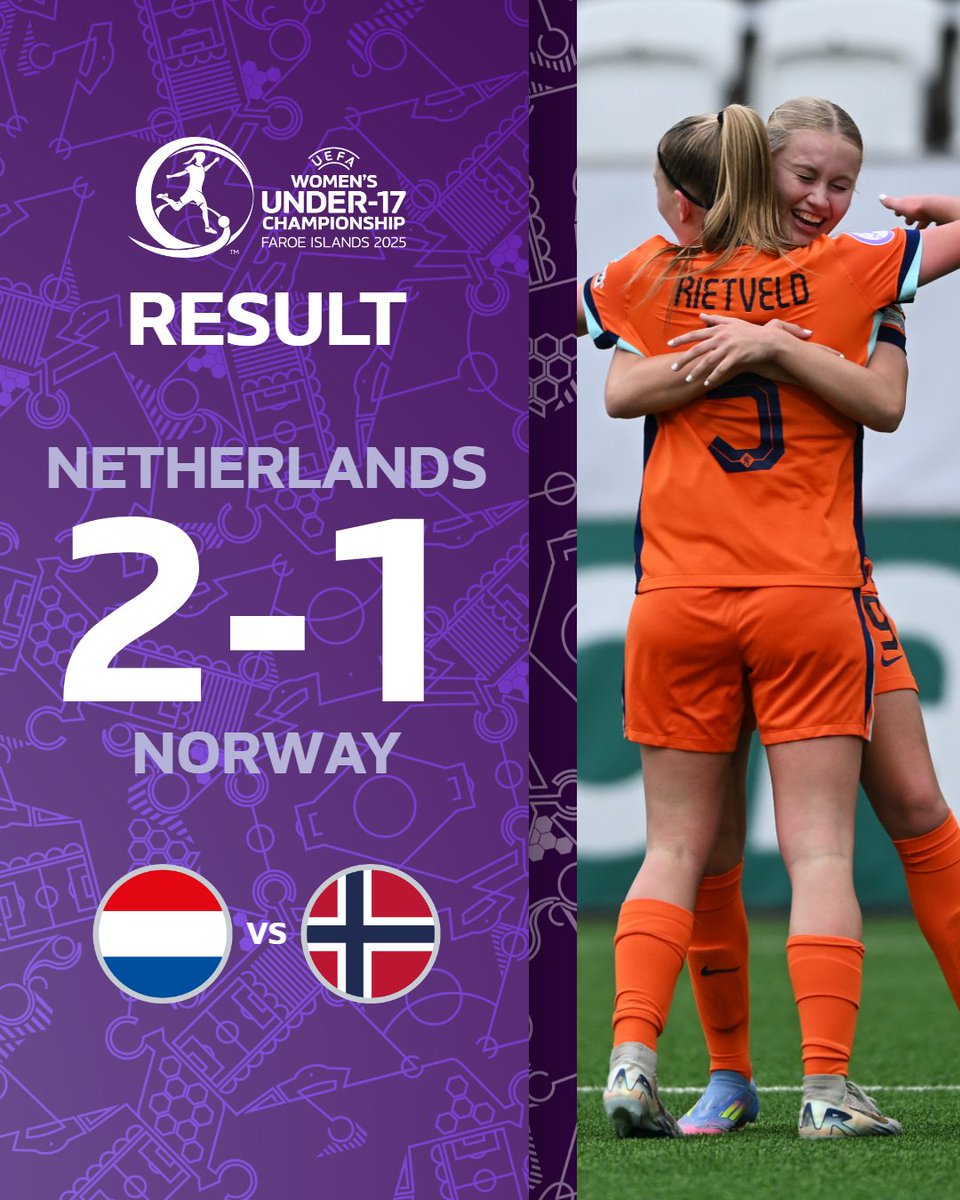 WEURO's tweet photo. It's all over at Tórsvøllur! 🤩

#U17WEURO https://t.co/AASuAEavCO